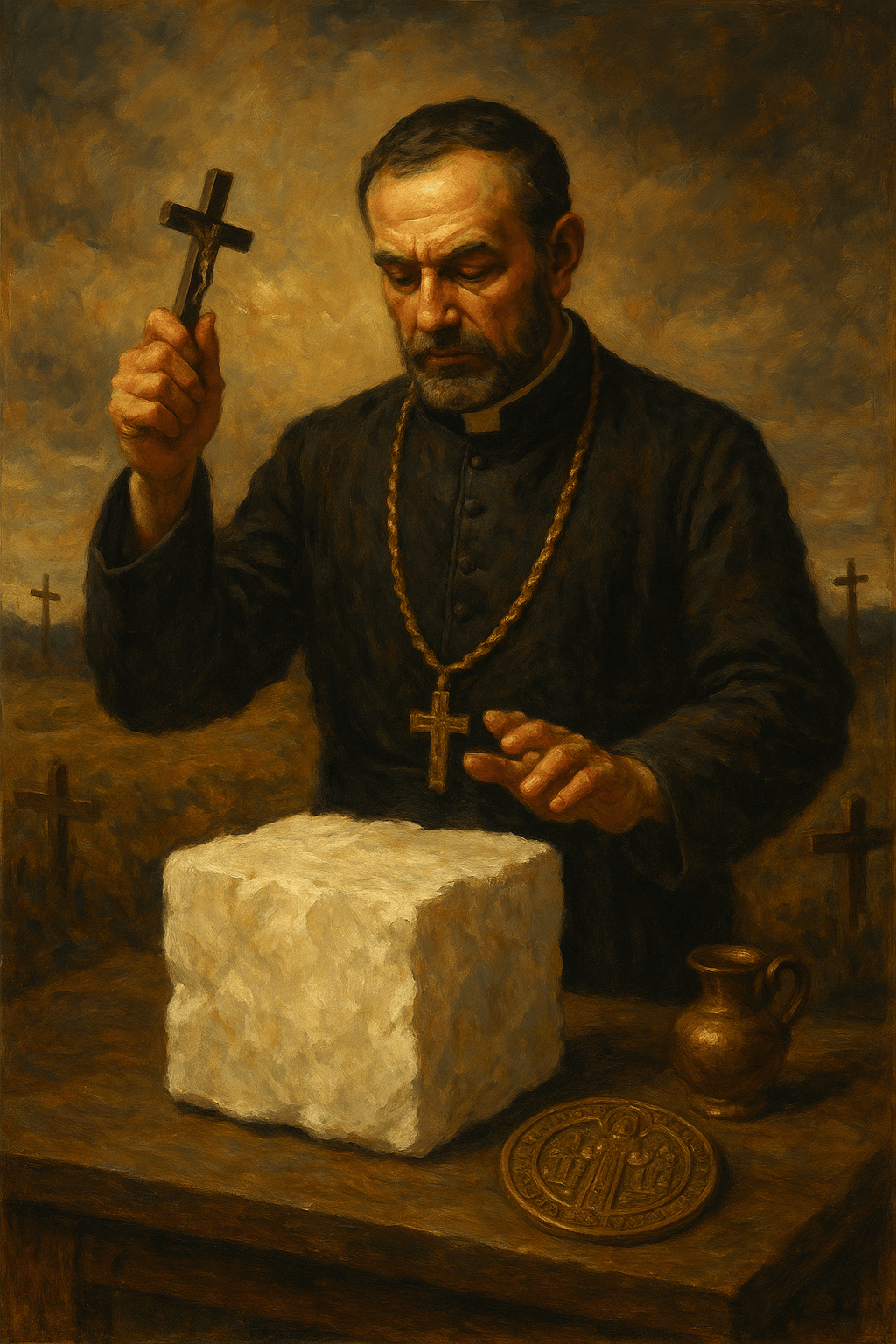 Ritual of the Four Cornered Salt: A Catholic Rite of Protection&nbsp;🪄